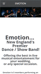 Mobile Screenshot of emotionband.net
