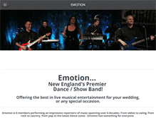 Tablet Screenshot of emotionband.net